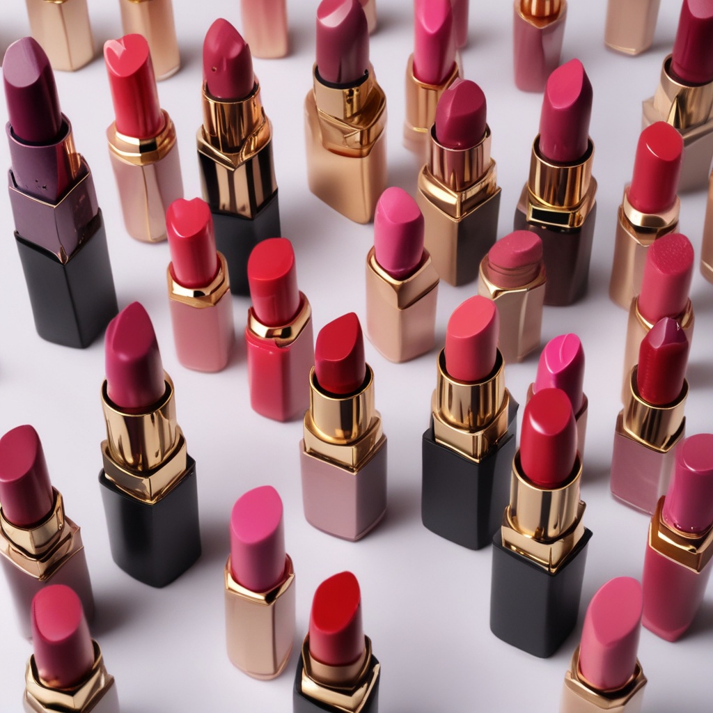 Exclusive range of lipsticks